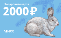 Подарочная карта на 2 000 ₽.