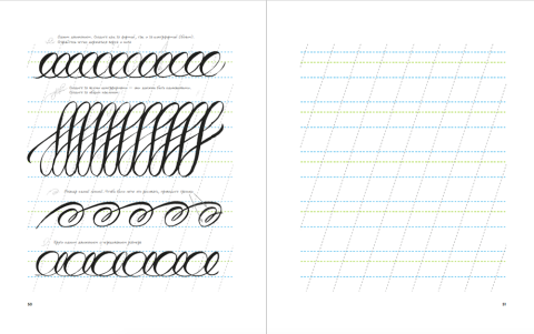 Прописи каллиграфия для взрослых