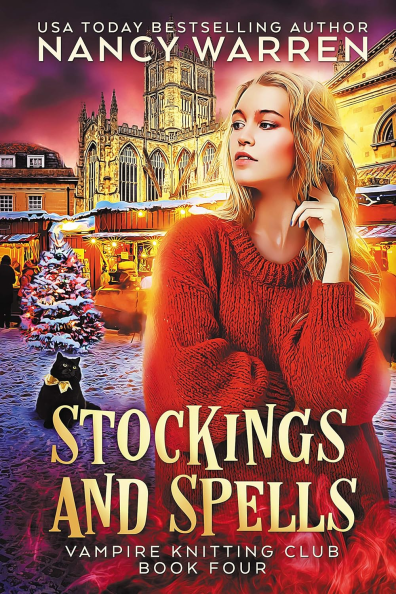 Stockings and Spells (Vampire Knitting Club Book 4)