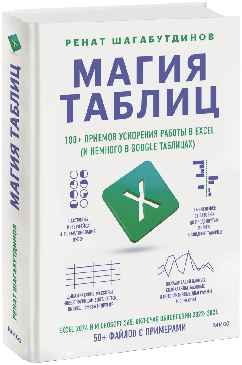 Книга «Магия таблиц»