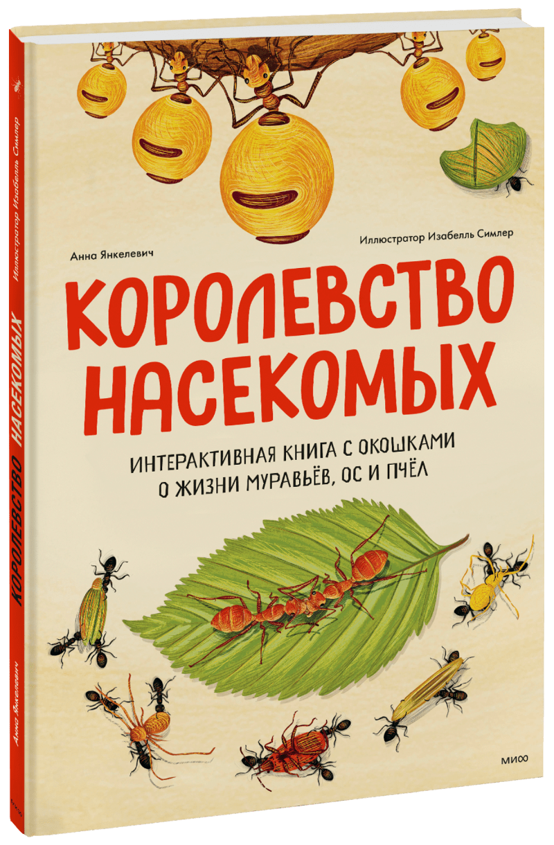 Книга «Королевство насекомых» королевство насекомых
