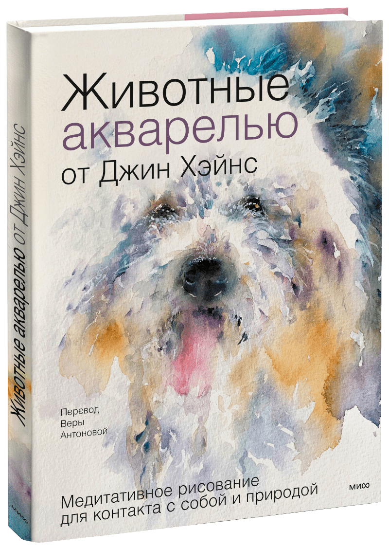Книга «Животные акварелью от Джин Хэйнс»