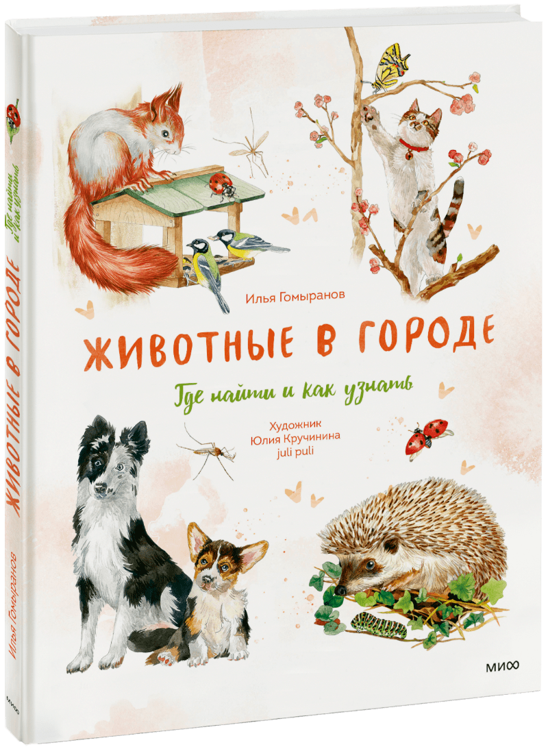 Книга «Животные в городе. Где найти и как узнать»